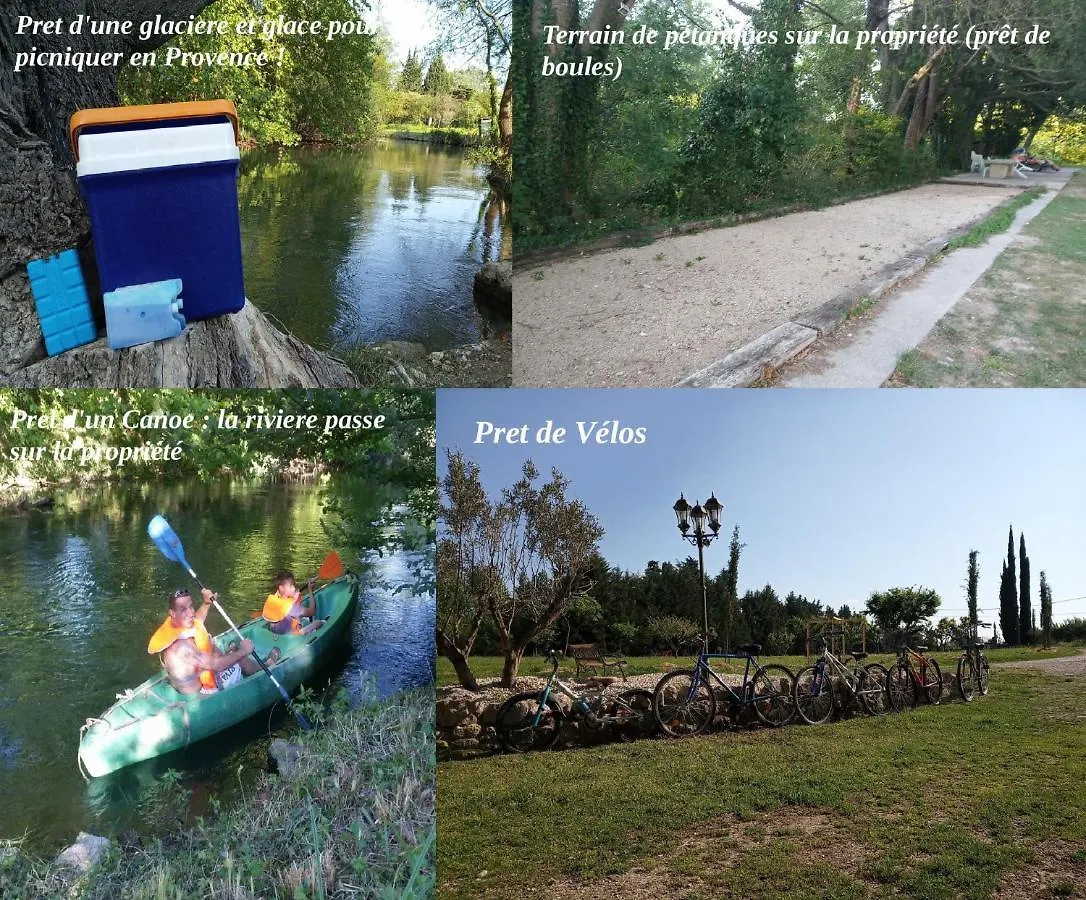 le Mas de la Jardine Velleron Hébergement de vacances